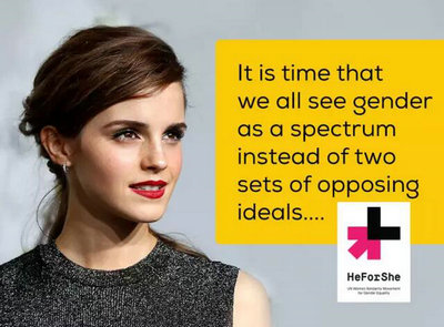 上海燎原国际高中学生英文演讲:谈性别平等