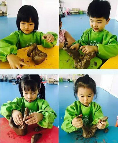 平湖枫叶国际幼儿园特色课程:陶艺--平湖枫叶国际学校
